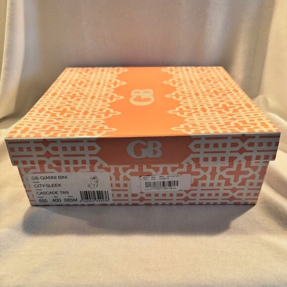 Gianni Bini City Sleek Tan Wedges Size 8.5 - New in Box - Picture 9 of 10